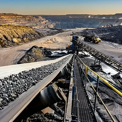 Piezas técnicas de goma para minería