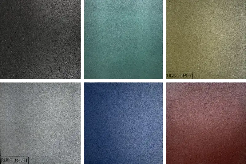 pisos caucho rubbernet colores